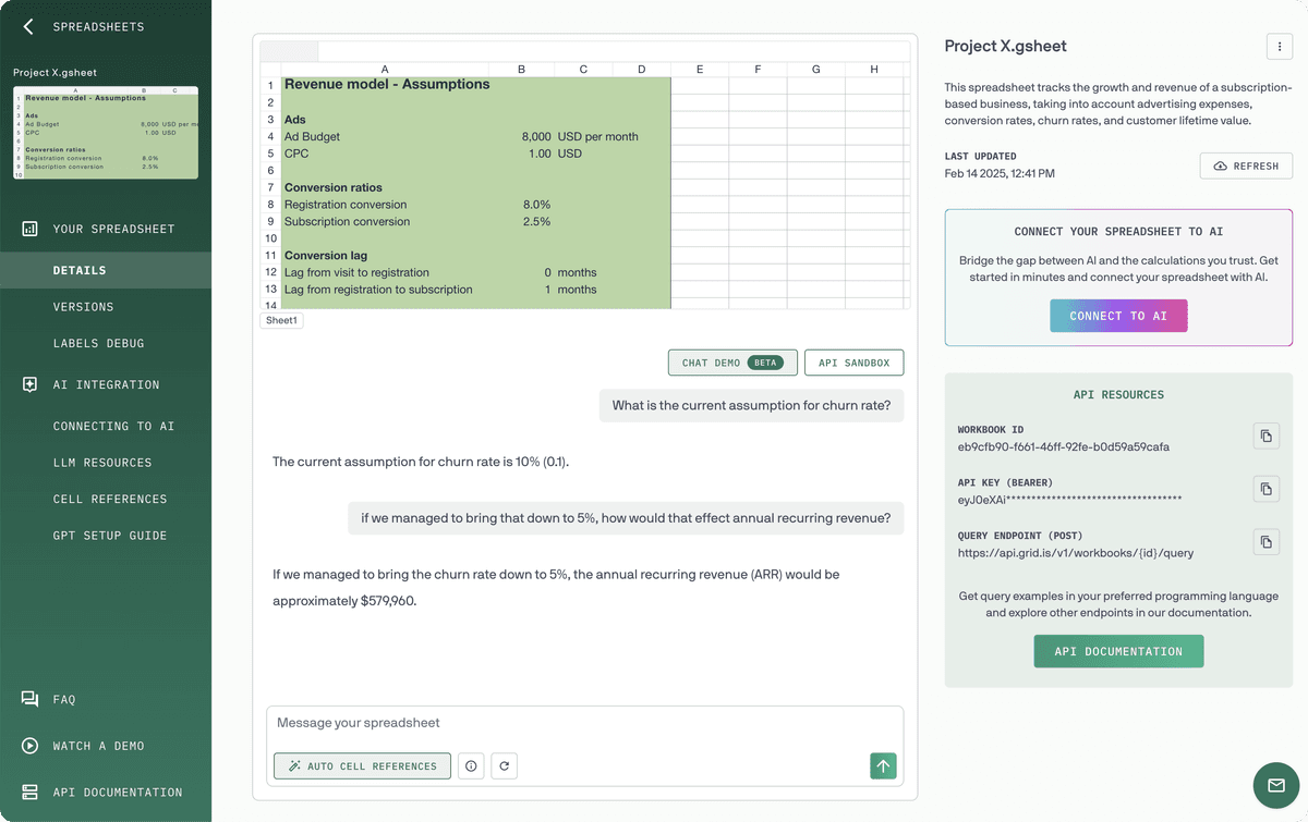 GRID — Spreadsheets run the world